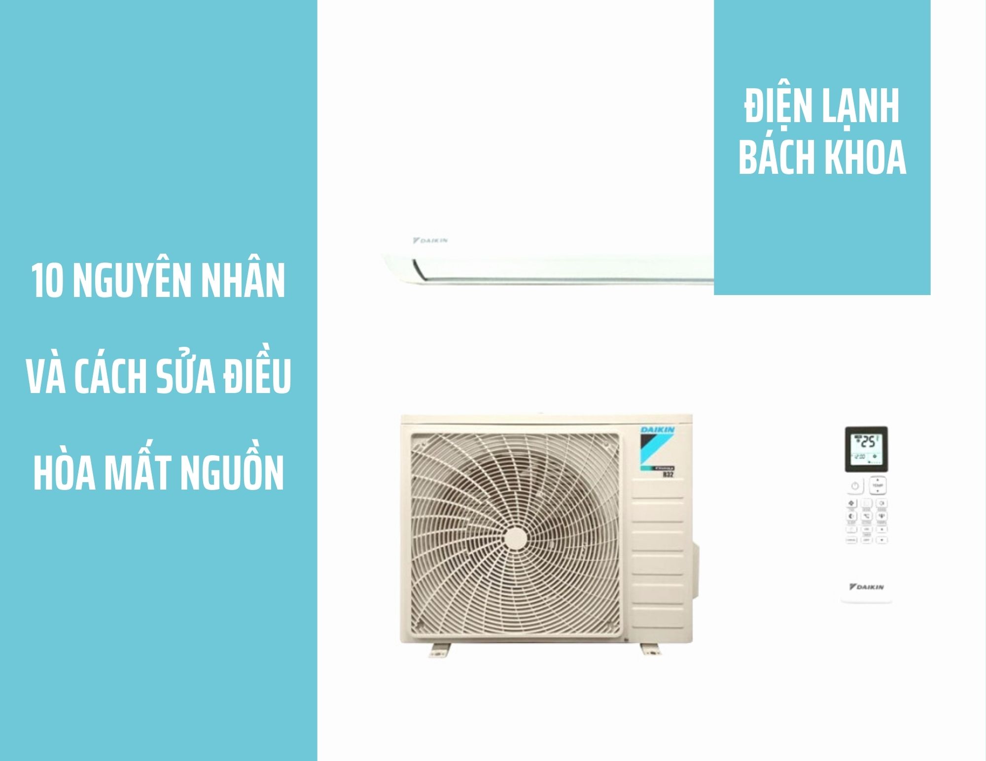 sửa điều hòa mất nguồn, cách sửa điều hòa mất nguồn